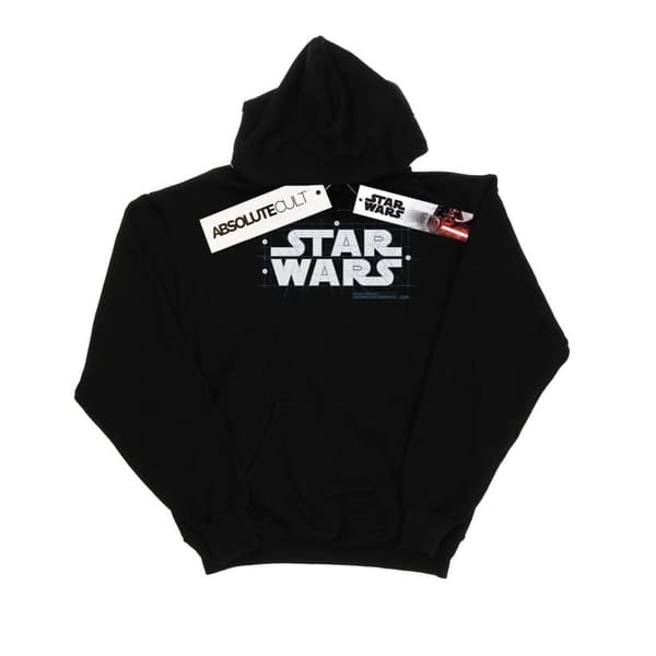 Star Wars Final Design Logo - huvtröja för flickor