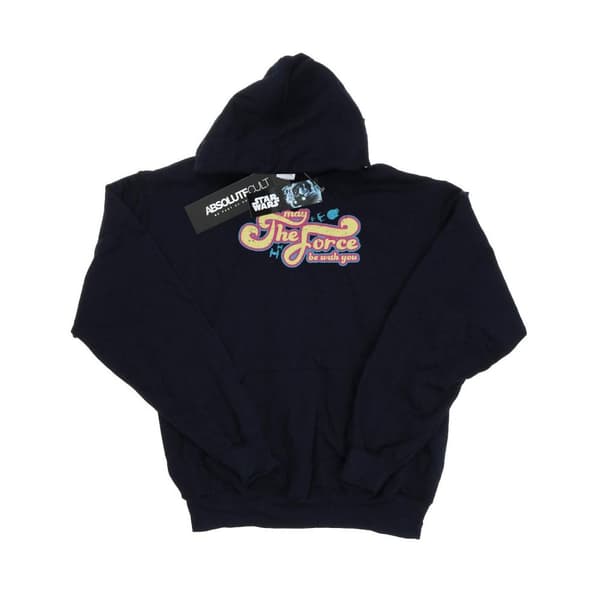 Star Wars May The Force Be With You-hoodie för tjejer