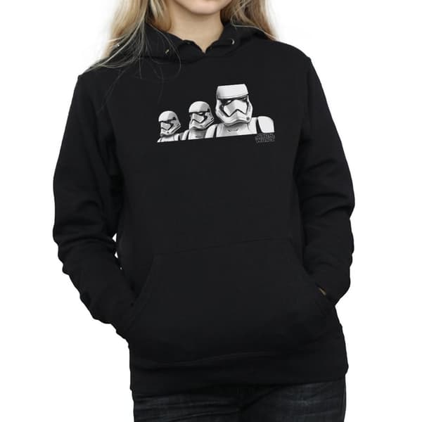 Star Wars: The Rise of Skywalker Kvinnor/Ladies Star Wars The Rise Of Skywalker Troopers Band Hoodie