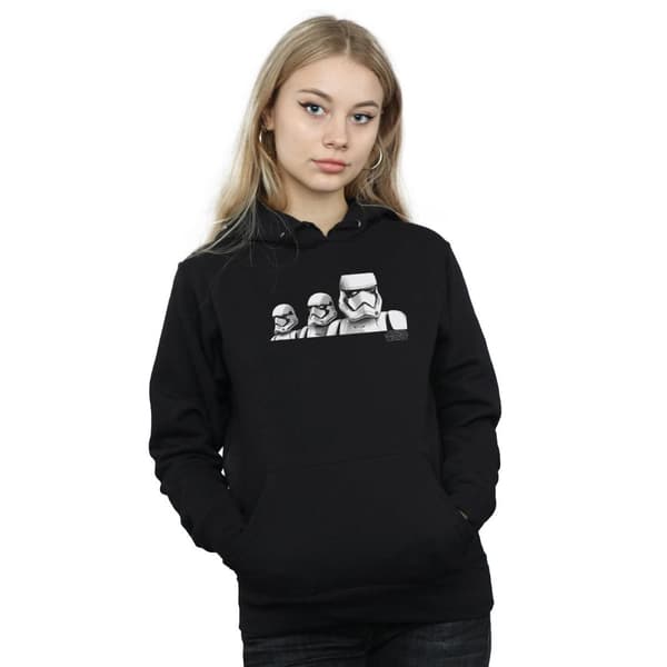 Star Wars: The Rise of Skywalker Kvinnor/Ladies Star Wars The Rise Of Skywalker Troopers Band Hoodie
