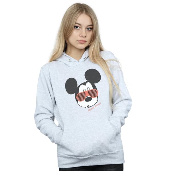 Disney Womens/Ladies Mickey Mouse Sunglasses Hoodie