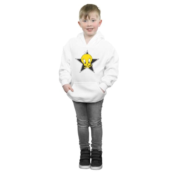 Looney Tunes Boys Tweety Pie Star Hoodie