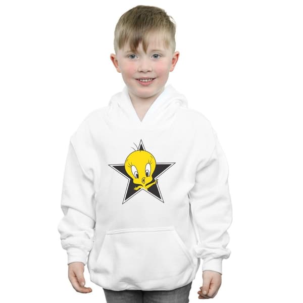 Looney Tunes Boys Tweety Pie Star Hoodie