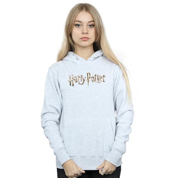 Harry Potter Huvtröja med logotyp i fullfärg för kvinnor/damer