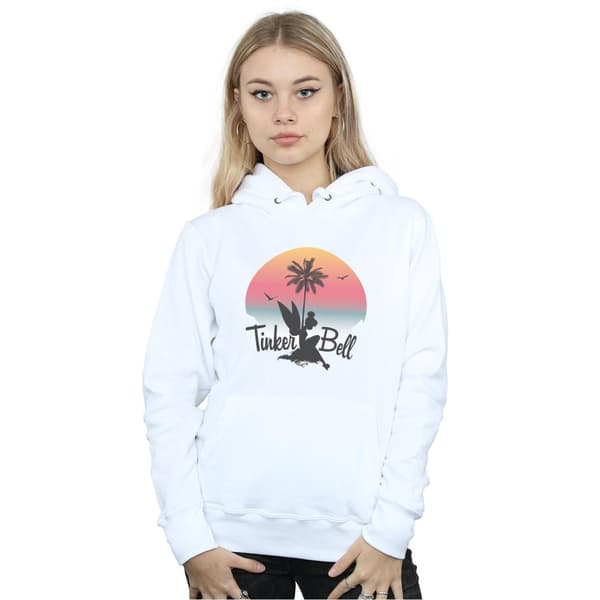 Disney Womens/Ladies Tinker Bell Sunset Hoodie