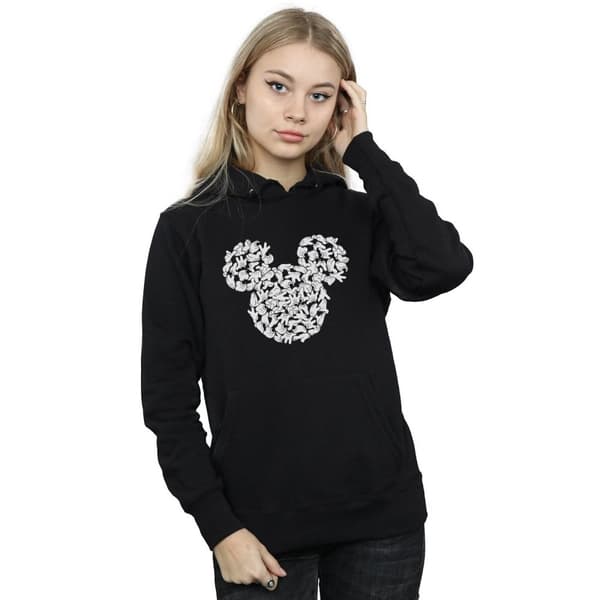 Disney Womens/Ladies - Musse Pigg - Huvtröja med huvud och händer