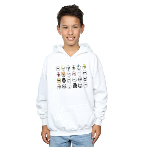 Star Wars Boys Trooper Helmets Hoodie