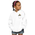 Miniatyrbilde 2 av 3: Looney Tunes Girls Daffy Duck Faux Pocket Hoodie