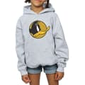 Miniatyrbild 3 av 5: Looney Tunes Daffy Duck-hoodie med prickig profil för flickor