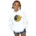 Miniatyrbild 2 av 5: Looney Tunes Daffy Duck-hoodie med prickig profil för flickor
