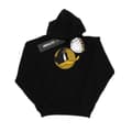 Miniatyrbild 1 av 5: Looney Tunes Daffy Duck-hoodie med prickig profil för flickor