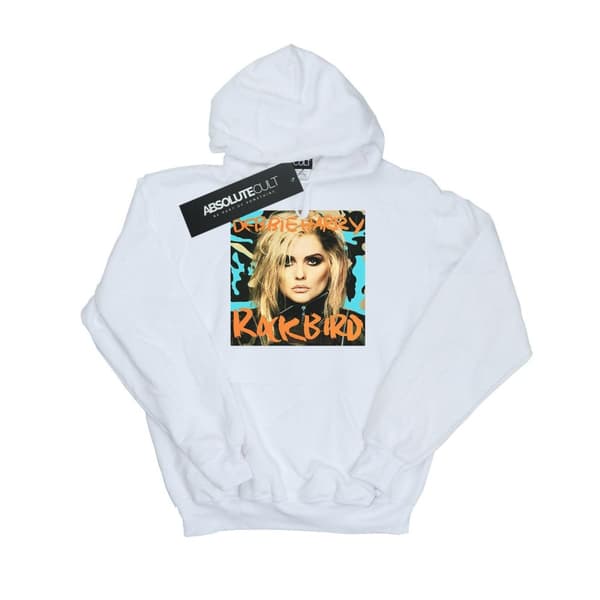 Debbie Harry Rockbird Cover-hoodie för kvinnor/damer White M