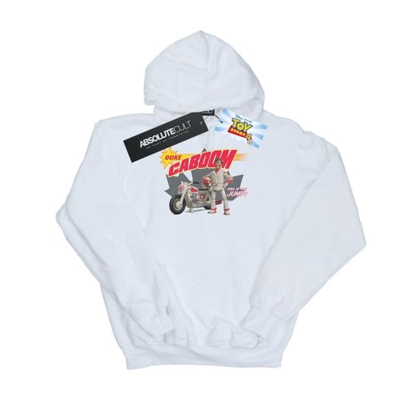 Disney Dam/Lady Toy Story 4 Duke Caboom King Of The Jump Hoodie White XXL