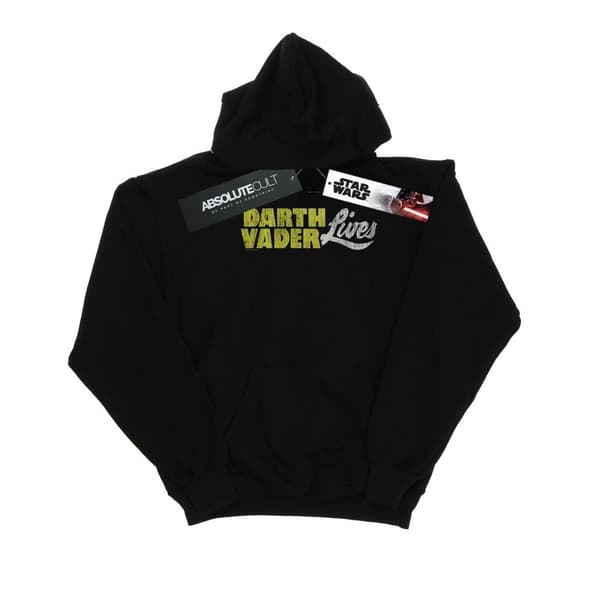 Star Wars Girls Darth Vader Lives Logo Hoodie