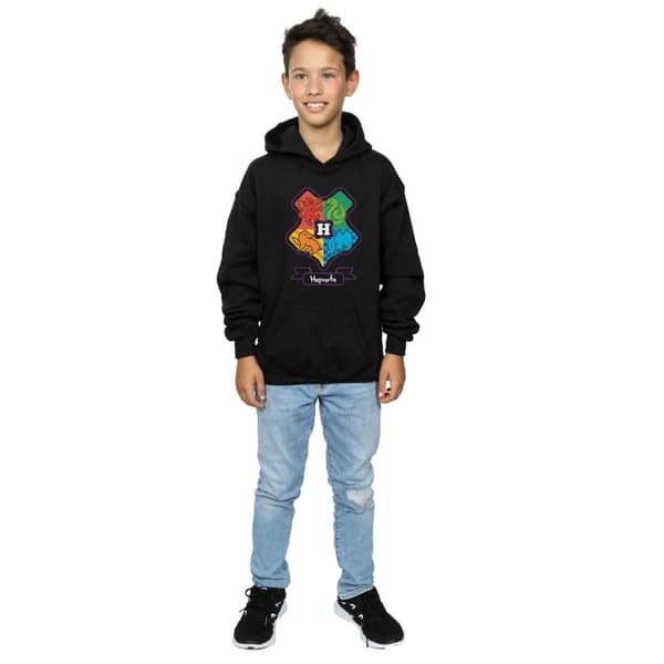 Harry Potter Boys Hogwarts Junior Crest Hoodie