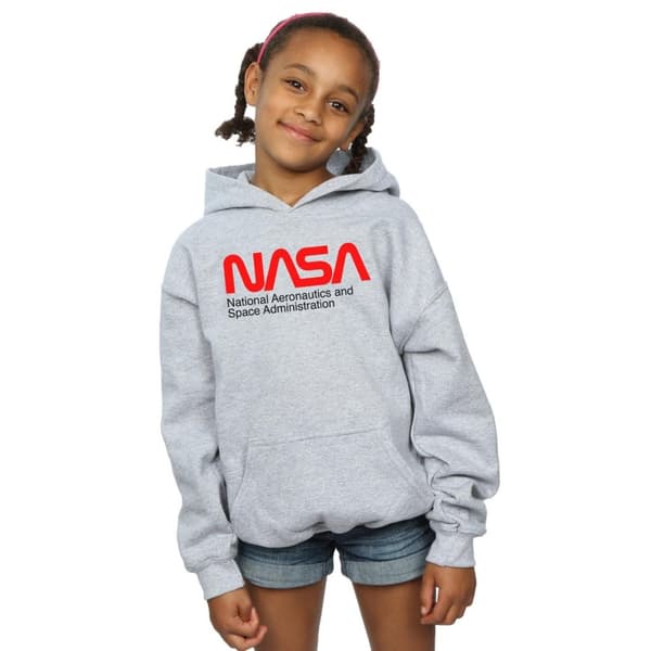NASA Aeronautics And Space-hoodie för flickor