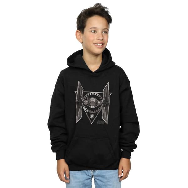 Star Wars Boys The Last Jedi TIE Fighter Hoodie