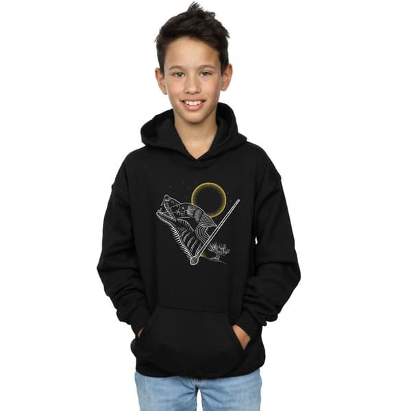 Harry Potter Boys Werewolf Line Art Hoodie