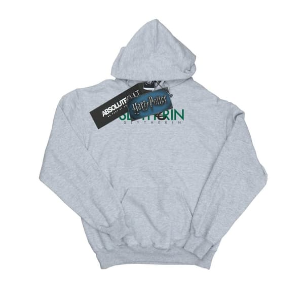Harry Potter Boys Slytherin Text Hoodie