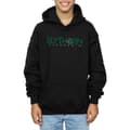 Miniatyrbillede 3 af 5: Harry Potter Boys Slytherin Text Hoodie