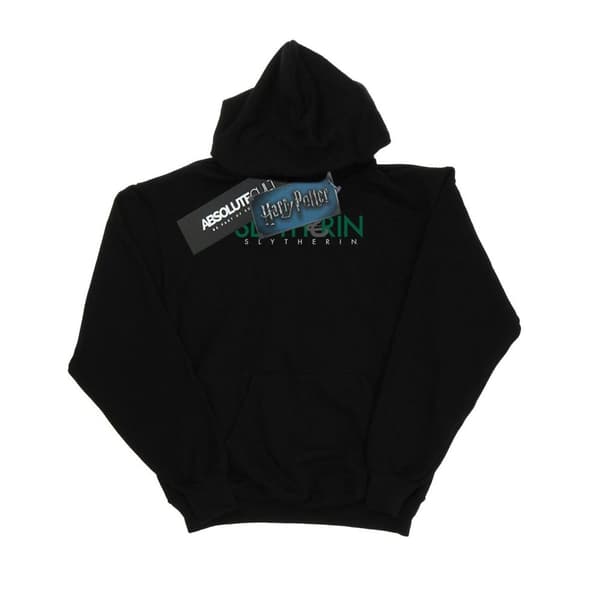 Harry Potter Boys Slytherin Text Hoodie