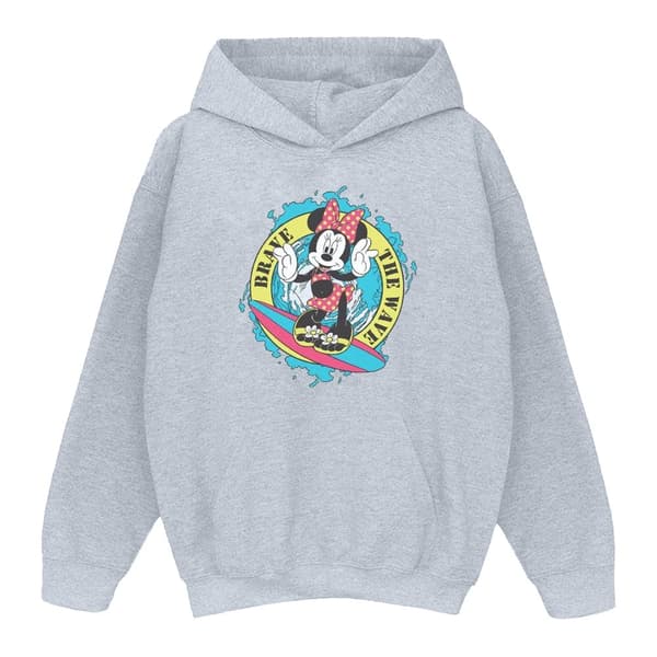 Disney Minnie Mouse Brave The Wave - huvtröja - dam/dam Sports Grey XXL