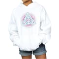 Miniatyrbillede 3 af 5: Harry Potter Girls Neon Deathly Hallows Hoodie
