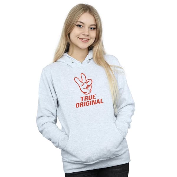 Disney Womens/Ladies Mickey Mouse True Original Hoodie