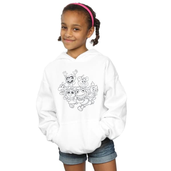 Disney Girls The Muppets Muppet Babies Mono Group Hoodie