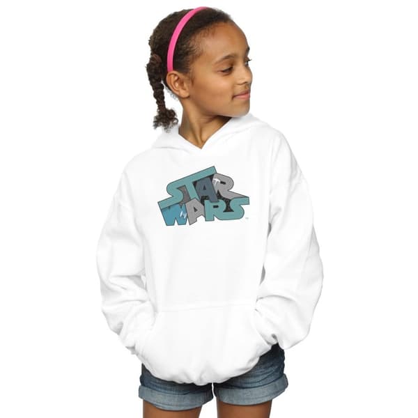 Star Wars Girls Death Star Jumble Logo Hoodie