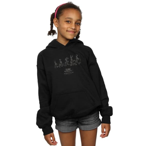 Looney Tunes Girls Bugs Bunny Evolution Hoodie