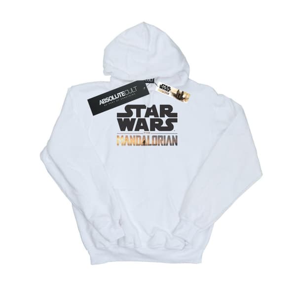 Star Wars Huvtröja med Mandalorian-logotyp för flickor