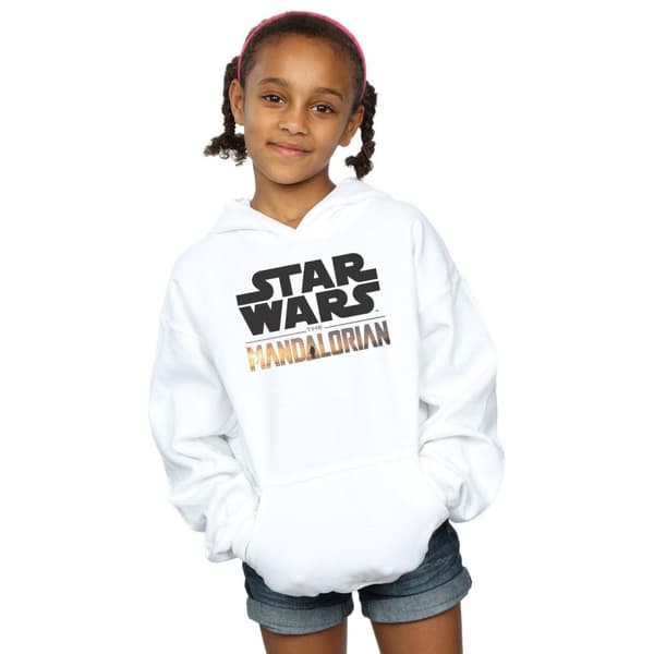 Star Wars Girls The Mandalorian Logo Hoodie
