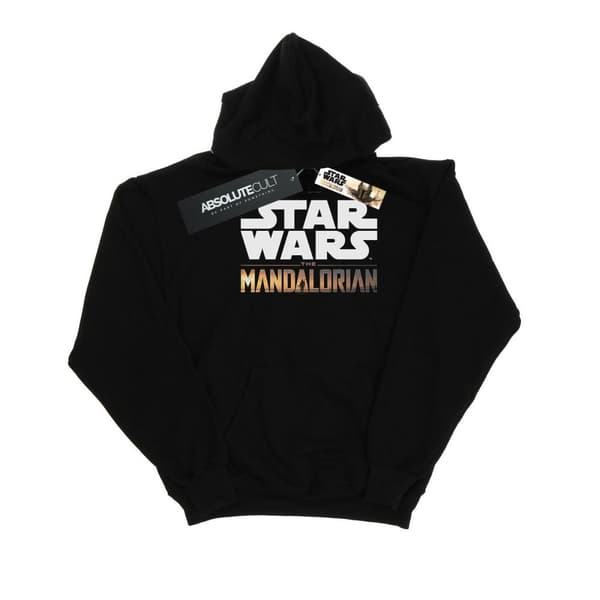 Star Wars Huvtröja med Mandalorian-logotyp för flickor