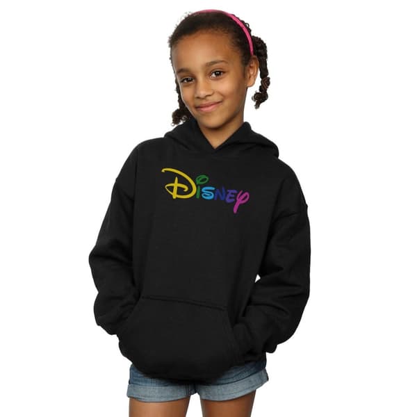 Disney Colour Logo-huvtröja för flickor