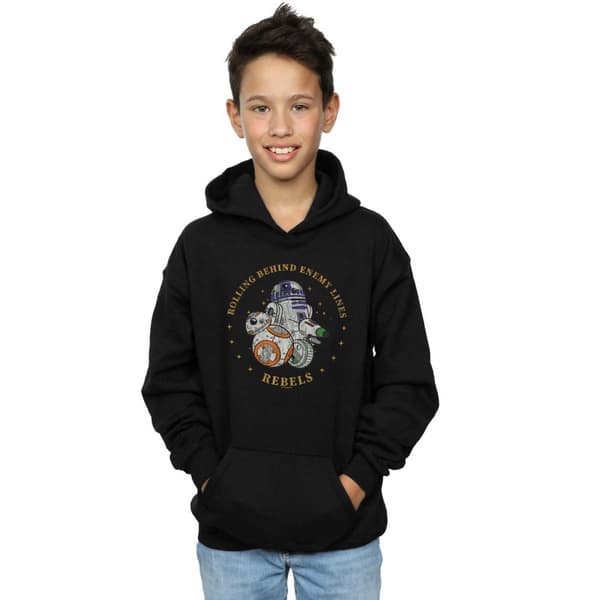 Star Wars: The Rise of Skywalker Pojkar Star Wars The Rise Of Skywalker Rolling Behind Enemy Lines Hoodie