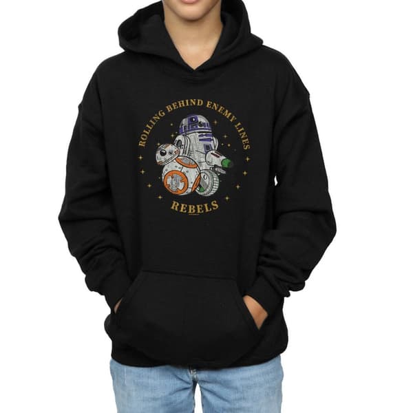 Star Wars: The Rise of Skywalker Pojkar Star Wars The Rise Of Skywalker Rolling Behind Enemy Lines Hoodie