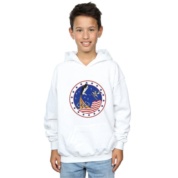 NASA Boys Classic Rocket 76 Hoodie