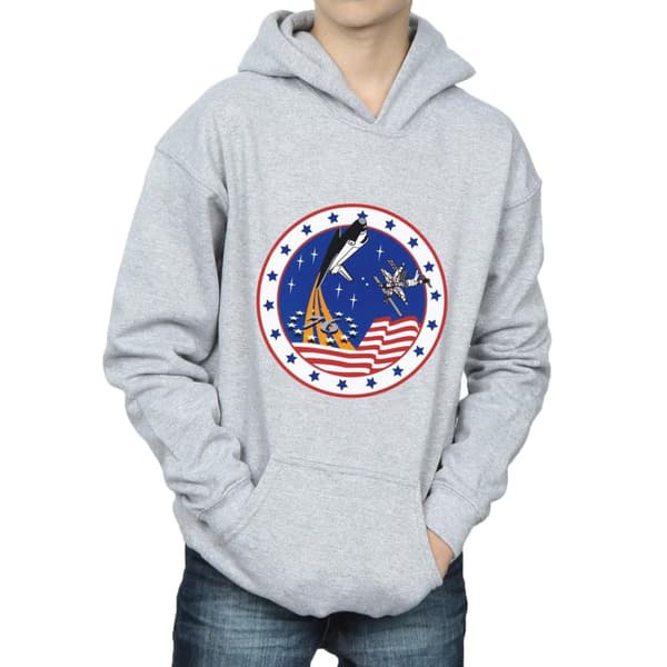 NASA Boys Classic Rocket 76 Hoodie