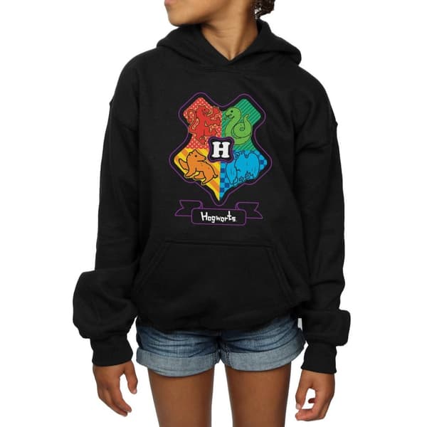 Harry Potter Hogwarts Junior Crest-hoodie för flickor