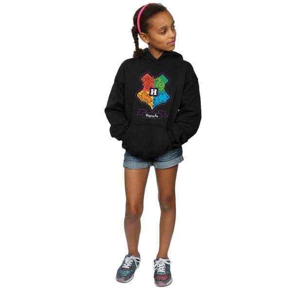 Harry Potter Hogwarts Junior Crest-hoodie för flickor