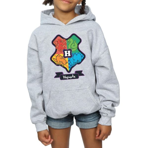 Harry Potter Hogwarts Junior Crest-hoodie för flickor