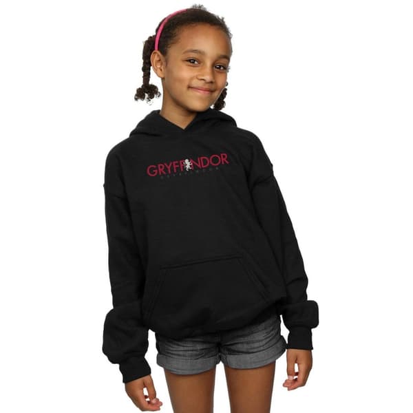 Harry Potter Girls Gryffindor Text Hoodie
