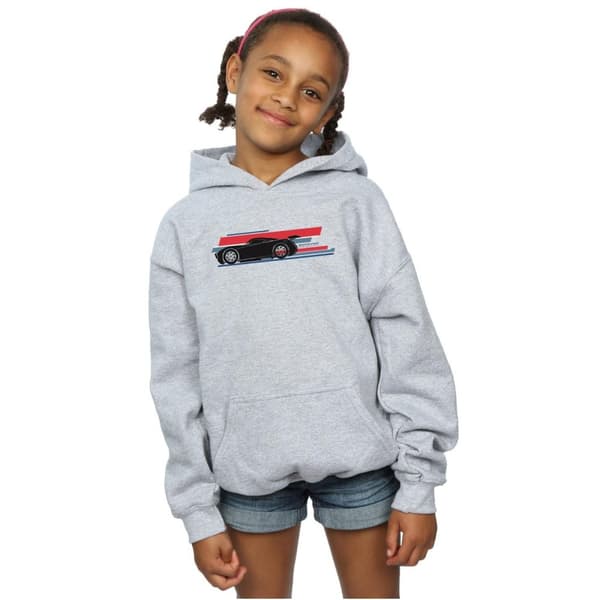 Disney Cars Jackson Storm Stripes-hoodie för flickor