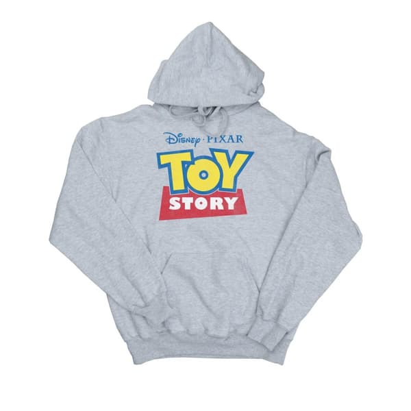 Disney Girls Toy Story Logo Hoodie Sports Grey 5-6 Years