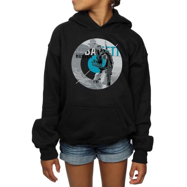 Star Wars Girls Boba Fett Bounty Hunter Circle Hoodie
