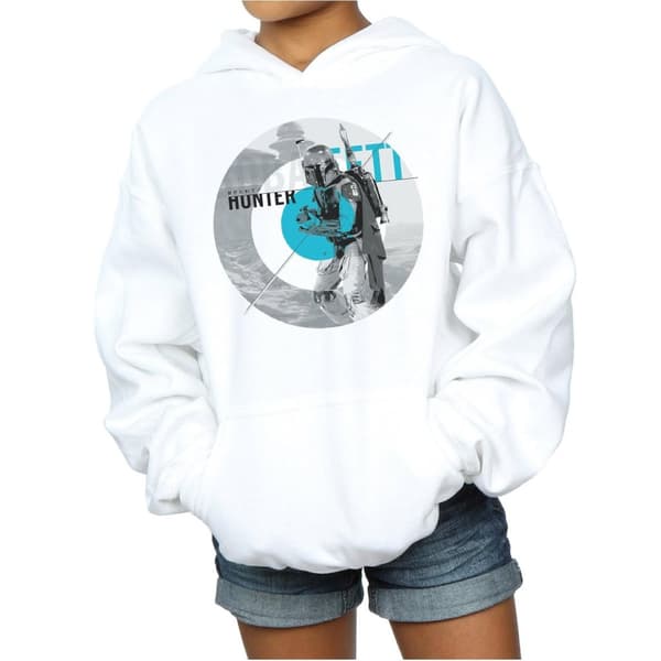 Star Wars Girls Boba Fett Bounty Hunter Circle Hoodie