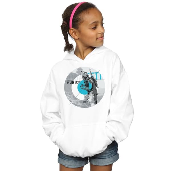 Star Wars Girls Boba Fett Bounty Hunter Circle Hoodie