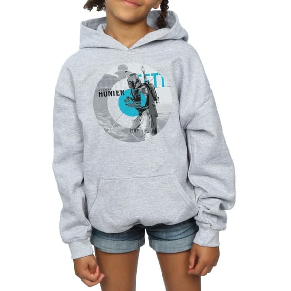 Star Wars Girls Boba Fett Bounty Hunter Circle Hoodie