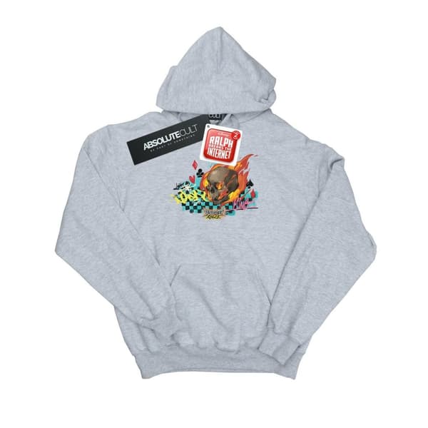 Disney Wreck It Ralph Race Skull Hoodie för flickor